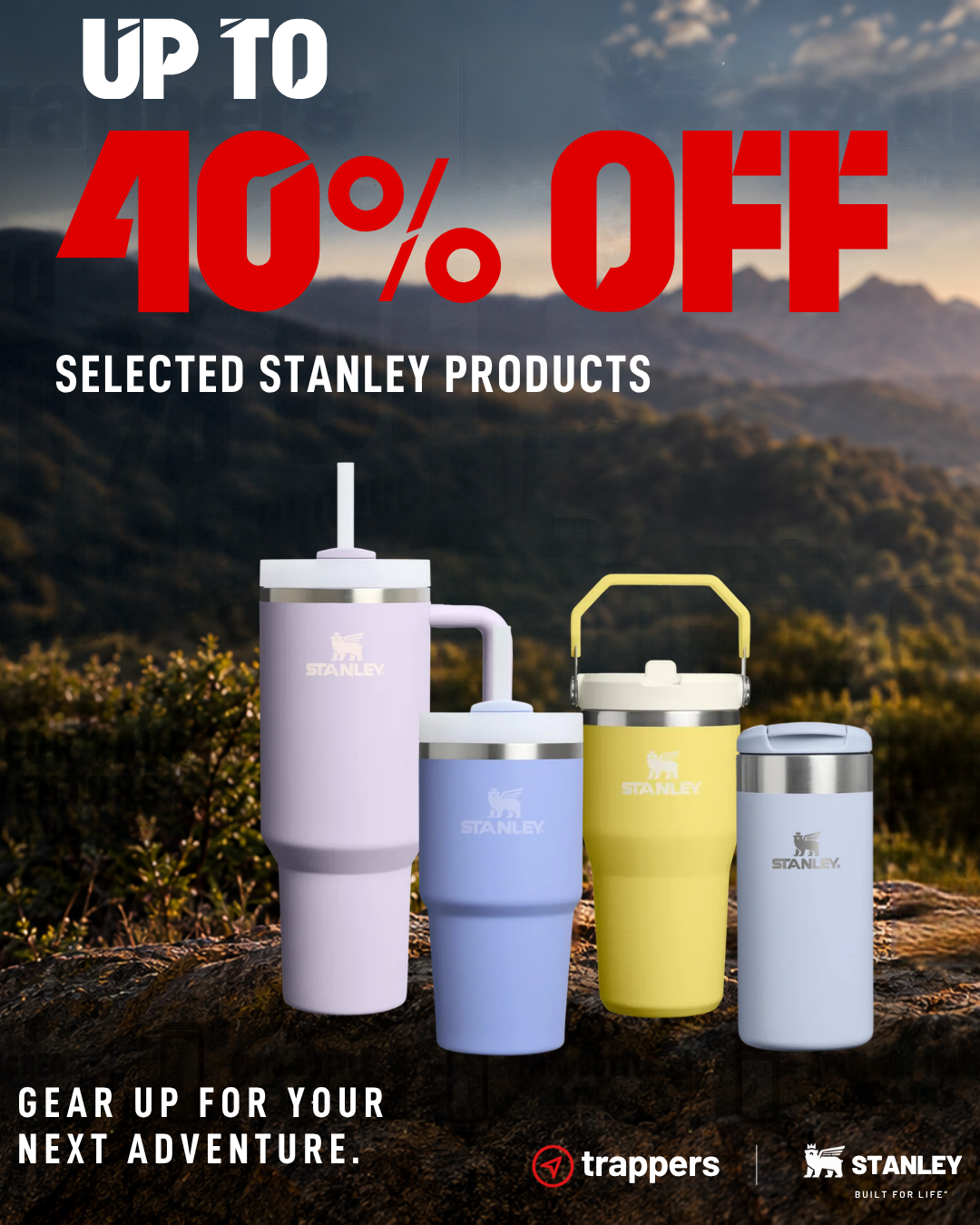 stanley promo instagram post 45 Trappers - Kolonnade Shopping Mall